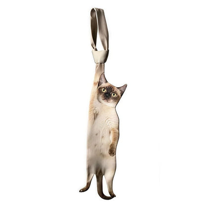 Silky Cat Tie for Cat Lovers