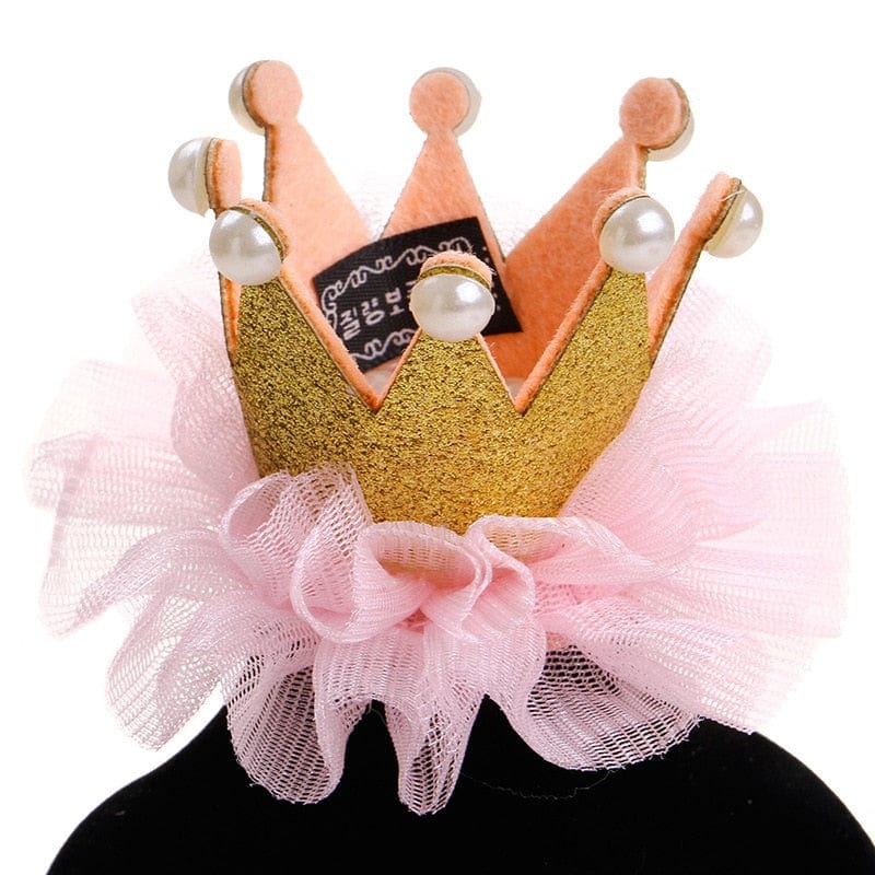 Cat-themed crown with intricate detailing