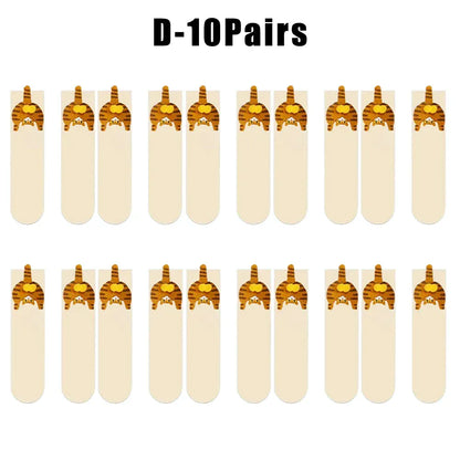 Funny Cat Socks with Fuzzy Balls