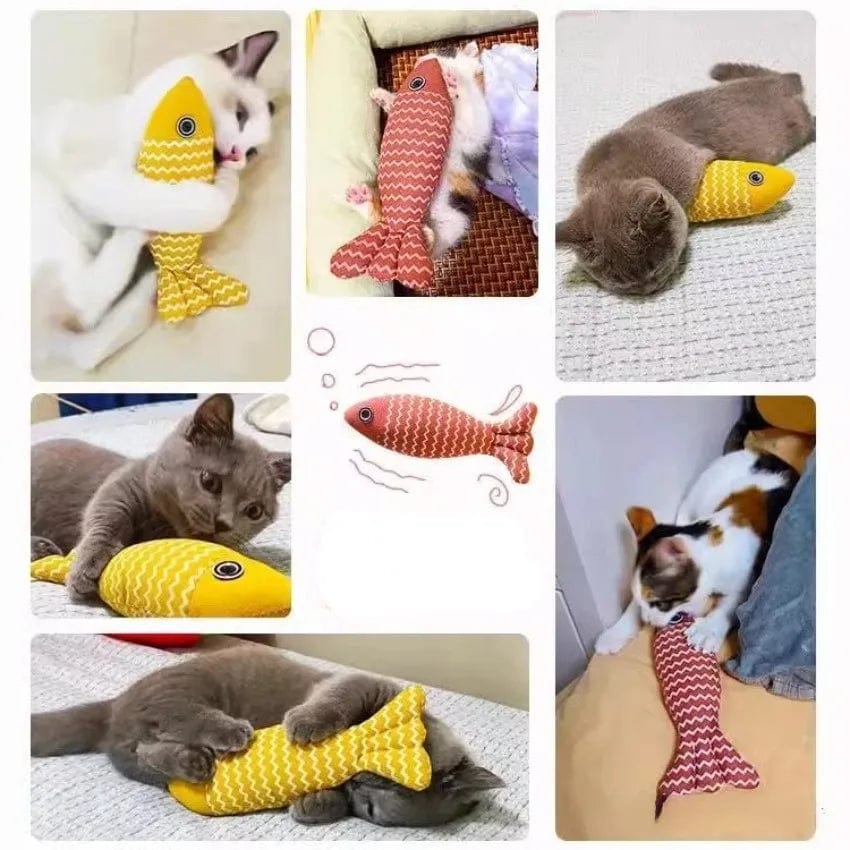 Cute Catnip Fish Cat Toy