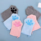 Cat Paw Grooming Glove Towel