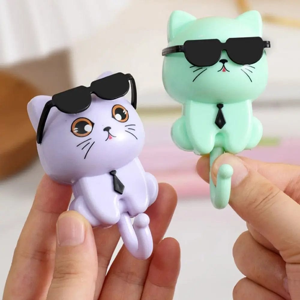 Wall Hanging Funny Cat Hooks