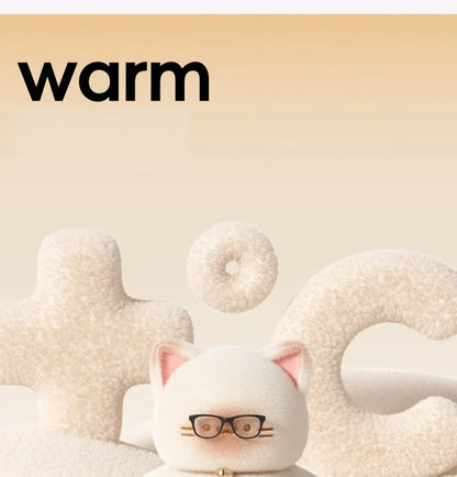 Waterproof Cat Slippers Paw Prints