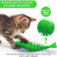 Cat lover's toothbrush chew toy for dental health