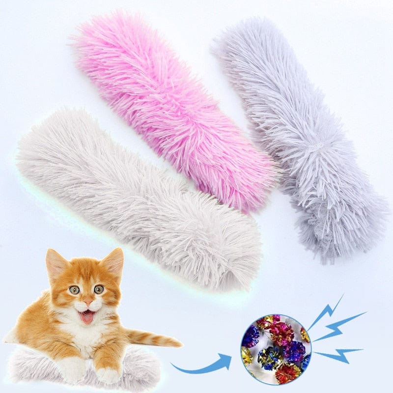 Versatile cat chew teaser toy for mental and physical stimulation