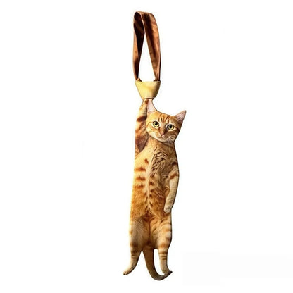Silky Cat Tie for Cat Lovers