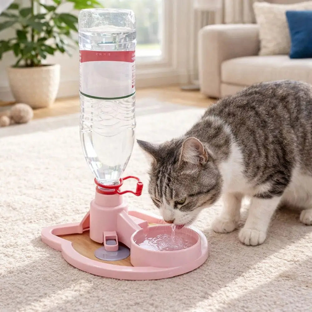 Portable Gravity Cat Water Dispenser