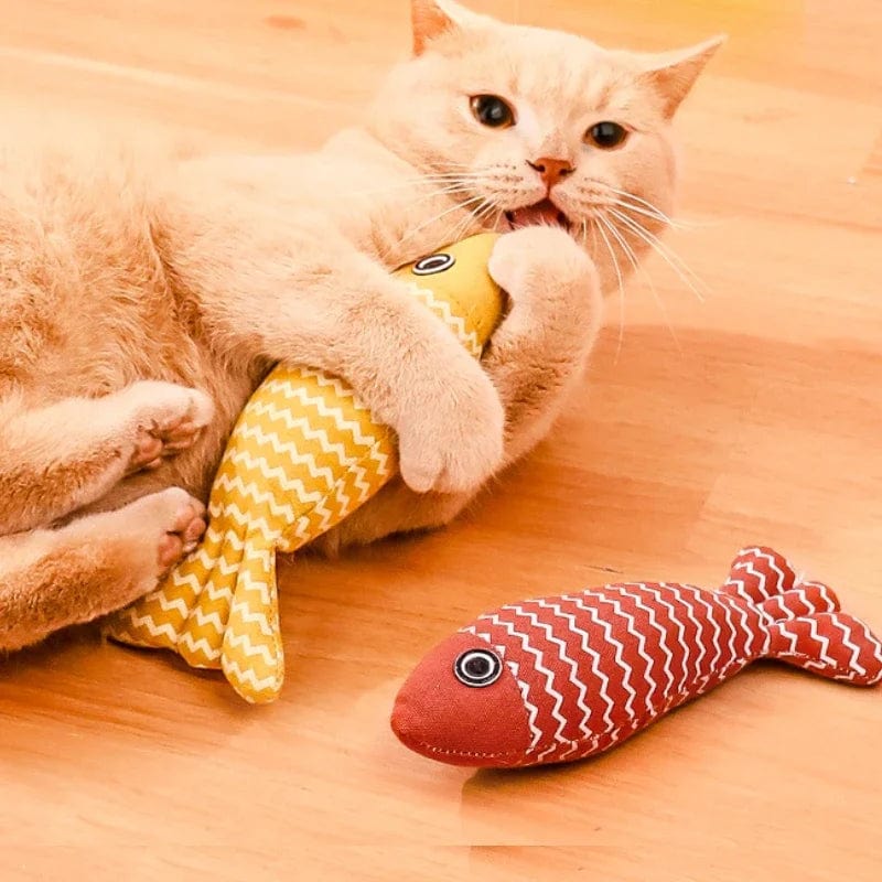 Cute Catnip Fish Cat Toy