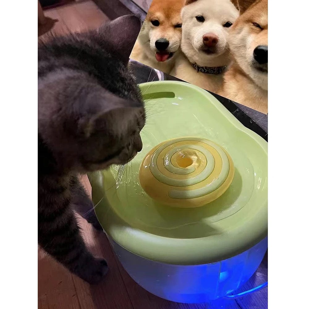 Electric Lollipop Cat Water Dispenser