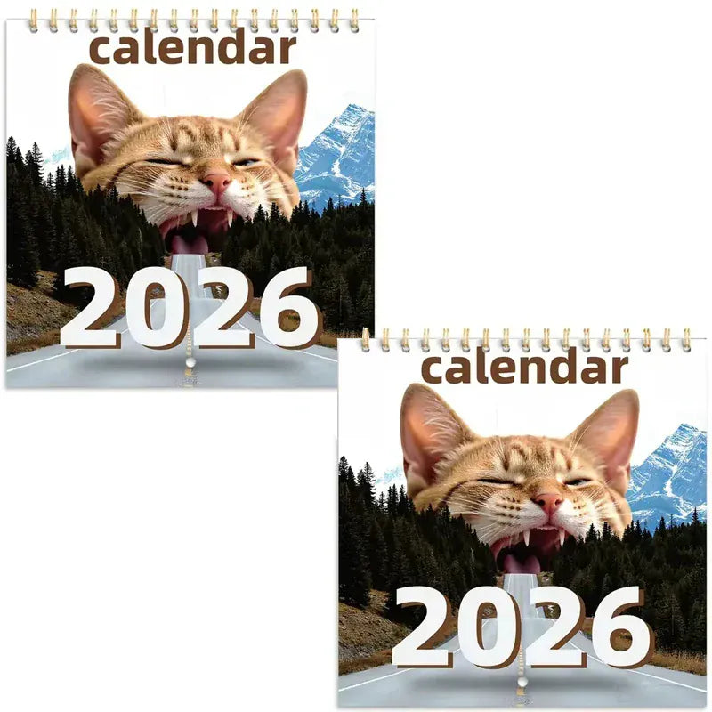 2026 Cat Butt Funny Calendar