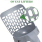 Innovative self-cleaning cat litter scoop