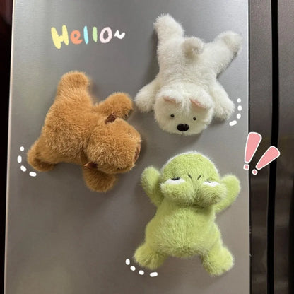 Decorative 3D Refrigerator Magnets Cute Design Animal Shape Animal Magnets Funny Deco Home Decorations Refrigerator