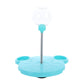 Cat toy feeder with swinging motion