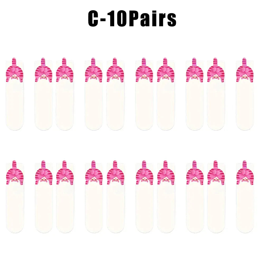 Funny Cat Socks with Fuzzy Balls