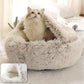 Cat Plushy Winter Nest Bed