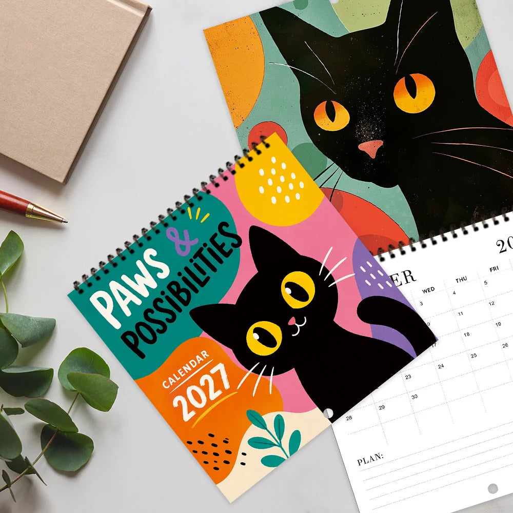 Paw Possibilities 2027 Cat Calendar