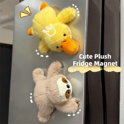 Decorative 3D Refrigerator Magnets Cute Design Animal Shape Animal Magnets Funny Deco Home Decorations Refrigerator