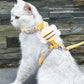 Bee-themed Cat Harness and Leash