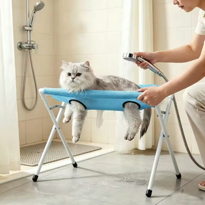 Cat Bathing and Grooming Chair