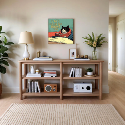 Cats Chillin' with Coffee and Books 2027 Calendar