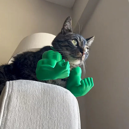 Hilarious Hulk Muscle Cat Arms