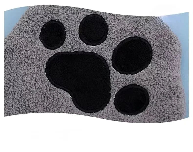 Cat Paw Grooming Glove Towel