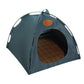Canvas cat tent with waterproof feature for ultimate comfort