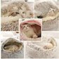 Cat Plushy Winter Nest Bed