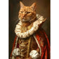 Royal Cat Funny Waterproof Posters