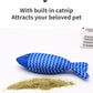 Cute Catnip Fish Cat Toy