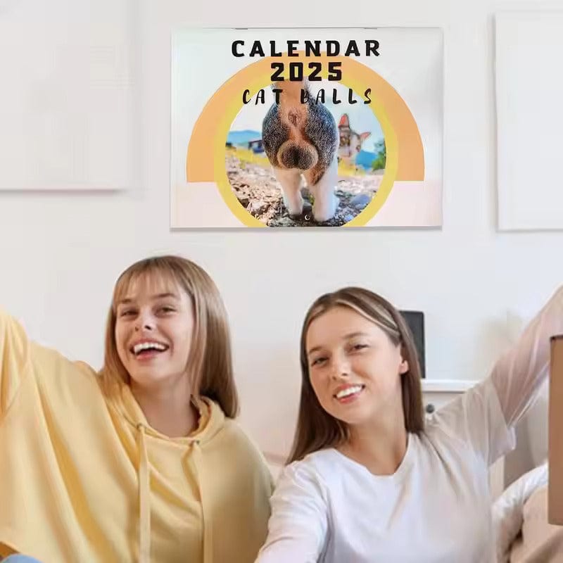 Hilarious Cat Buttholes 2025 Calendar