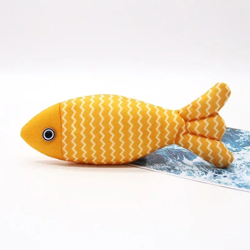 Cute Catnip Fish Cat Toy