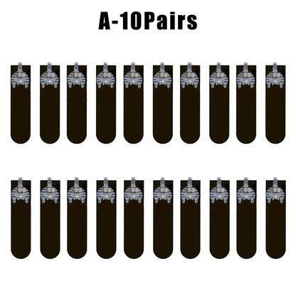 Funny Cat Socks with Fuzzy Balls