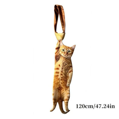 Silky Cat Tie for Cat Lovers