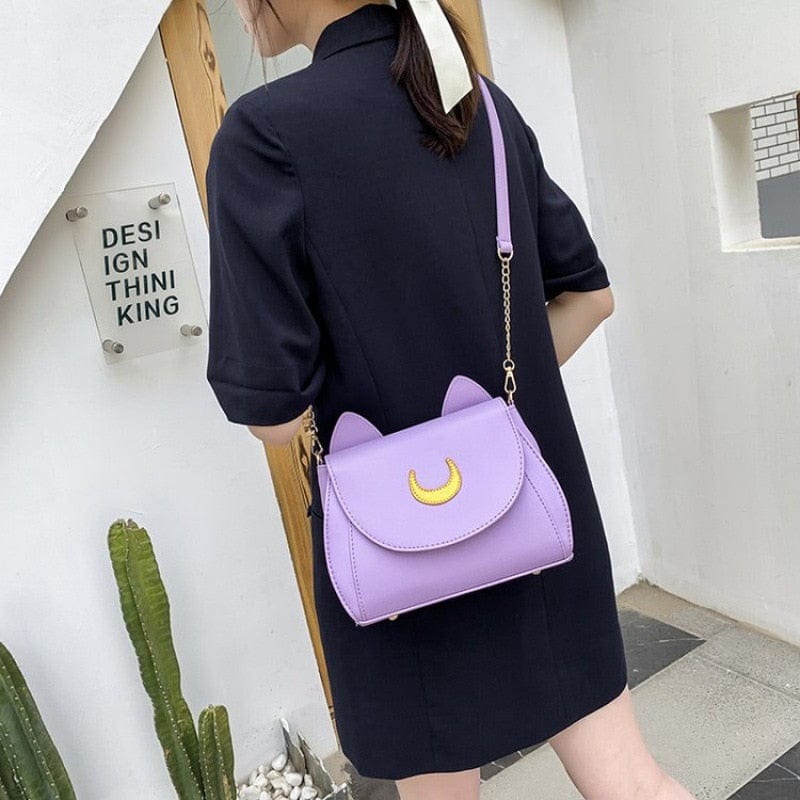 Sailor Moon fan's formal handbag choice
