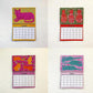 Artistic Colorful Cat Scheduler 2025