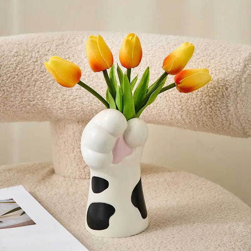 Cat Paw Ornament Flower Vase