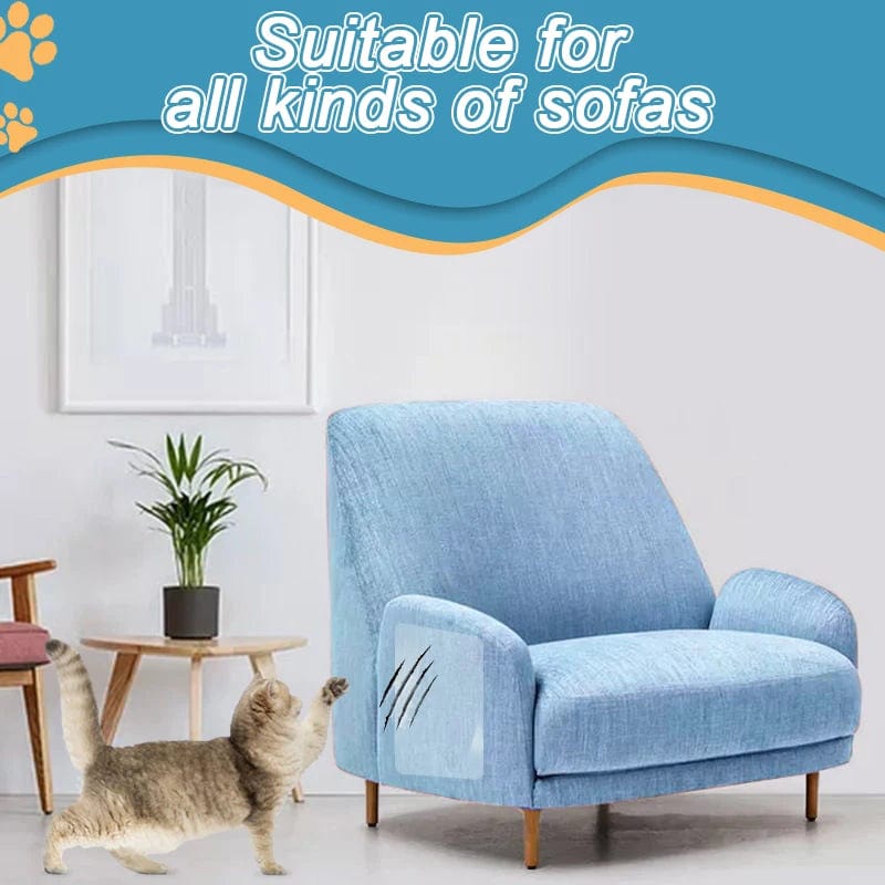 Self-adhesive cat furniture protector tape for carpets

