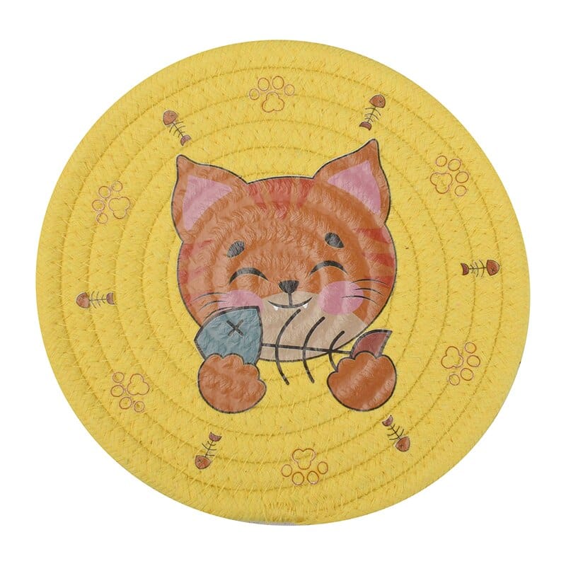 Durable coasters showcasing adorable cat breeds