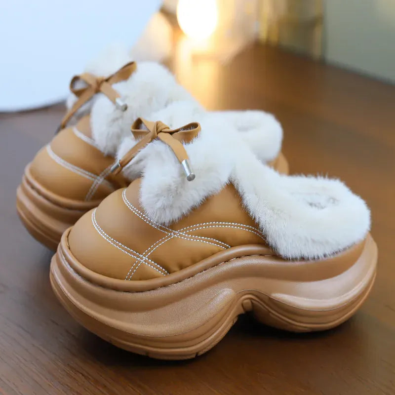 Waterproof Cat Slippers Paw Prints