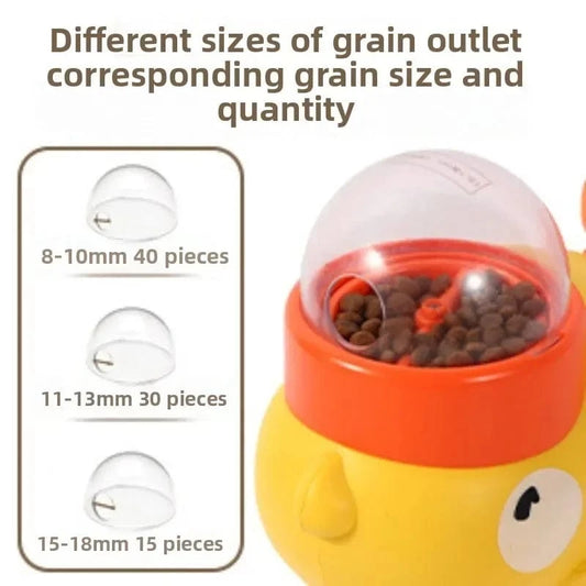 Cute Interactive Cat Treat Feeder