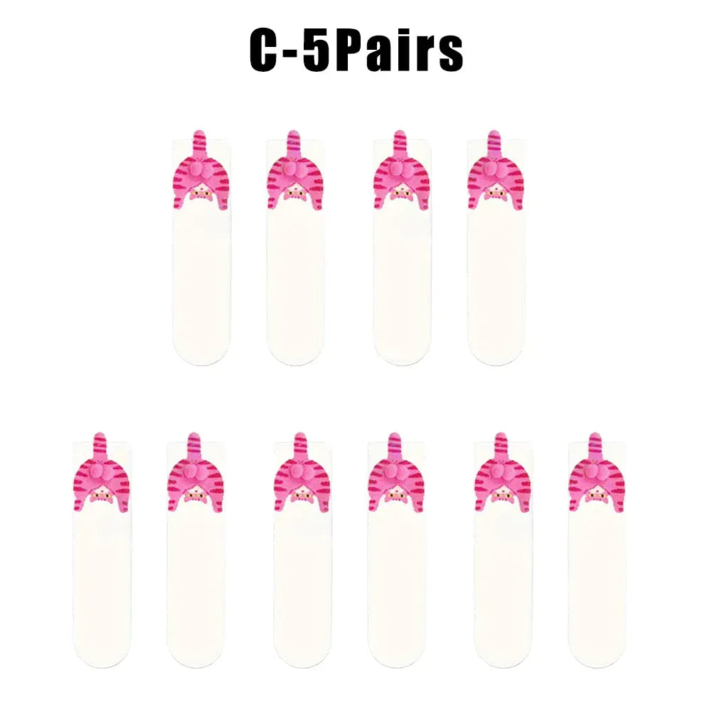 Funny Cat Socks with Fuzzy Balls