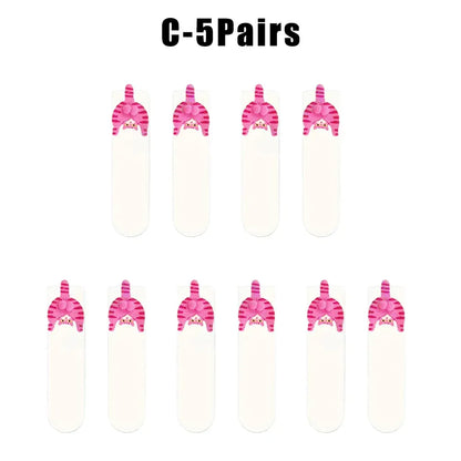 Funny Cat Socks with Fuzzy Balls