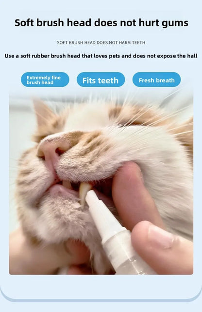 Cat being groomed with a soft brush head, emphasizing its benefits for pets' health.