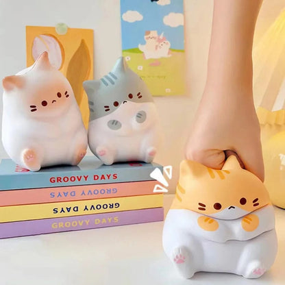 Soft and squishy cat paw stress relief toy