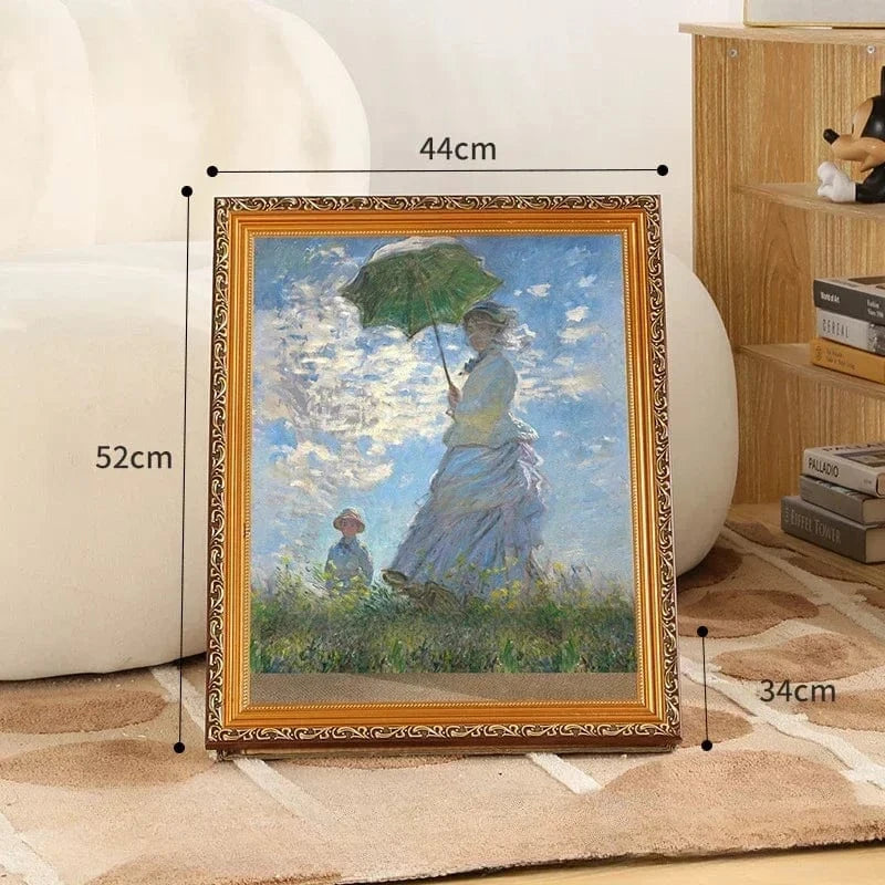 Stylish home decor cat scratching boards with painting