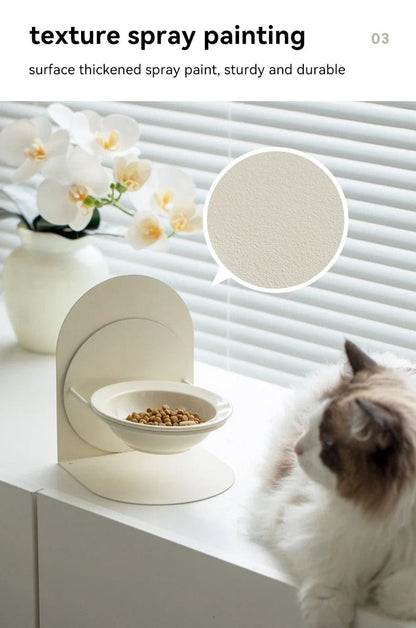 Textured Finish Cat Bowl – Scratch-Resistant Surface