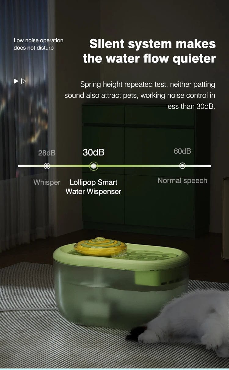 Ultra-Quiet Operation for Sensitive Pets