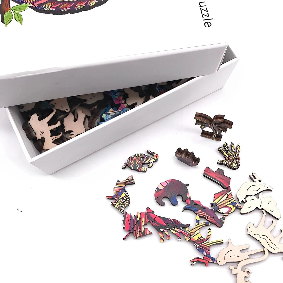 Unique sitting cat jigsaw puzzle gift for birthdays and anniversaries
