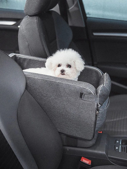 Washable and portable cat car booster seat


